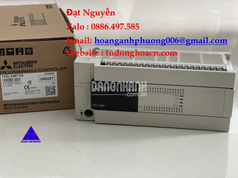 FX3u-64MT/ES PLC bộ lập trình công nghiệp chính hãng Mitsubishi