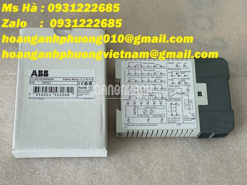 Giá tốt | Rờ le an toàn RT9 hãng ABB 2TLA010029R0000 