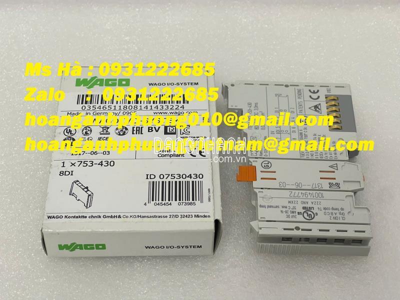 Module đầu vào 753-430 Wago - nhập khẩu giá tốt 