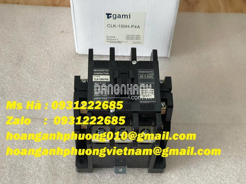 Contactor CLK-100H-P4A hãng Togami mới 100% - bảo hành đầy đủ  