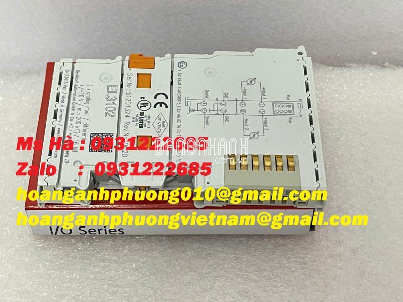 Mô đun điều khiển Beckhoff EL3102 hàng mới - giao nhanh 