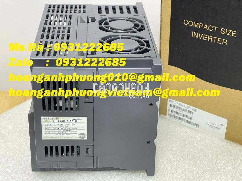 Nơi cung cấp biến tần FR-E740-7.5K-CHT mitsubishi 7.5kW