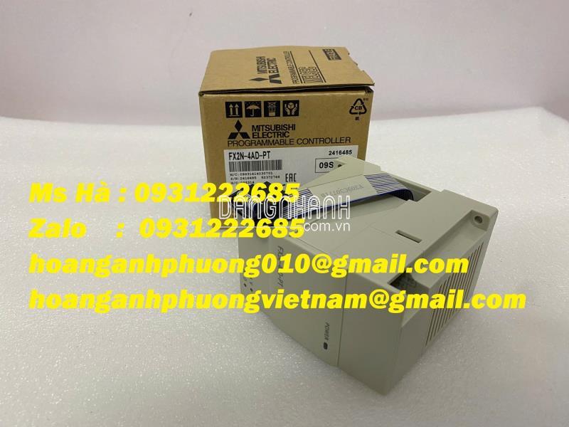 FX2N-4AD-PT mitsubishi - mô đun nhiệt độ giá tốt - mới 100%
