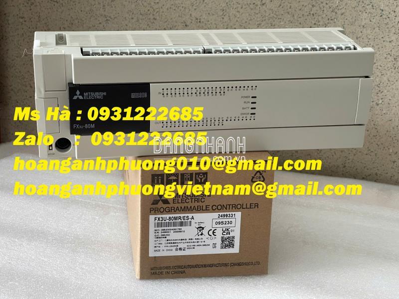 FX3U-80MR/ES-A mitsubishi - bộ lập trình - lựa chọn tối ưu 