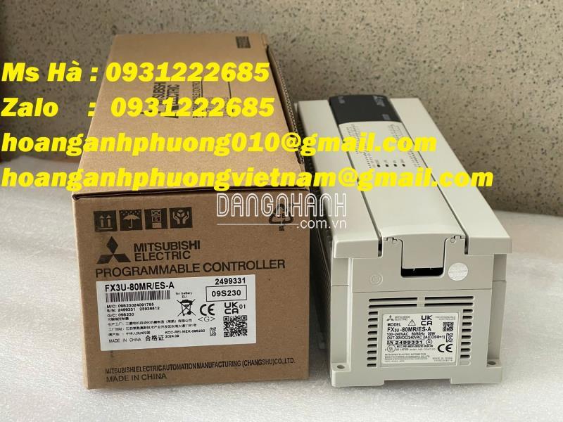 FX3U-80MR/ES-A mitsubishi - bộ lập trình - lựa chọn tối ưu 