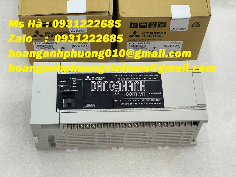 Bộ lập trình mitsubishi - kết nối thông minh - FX5U-64MR/ES  