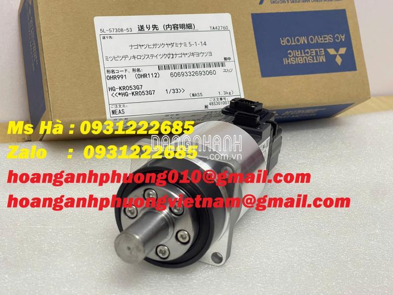 Servo 50W Mitsubishi HG-KR053G7 động cơ giá tốt - bán toàn quốc 