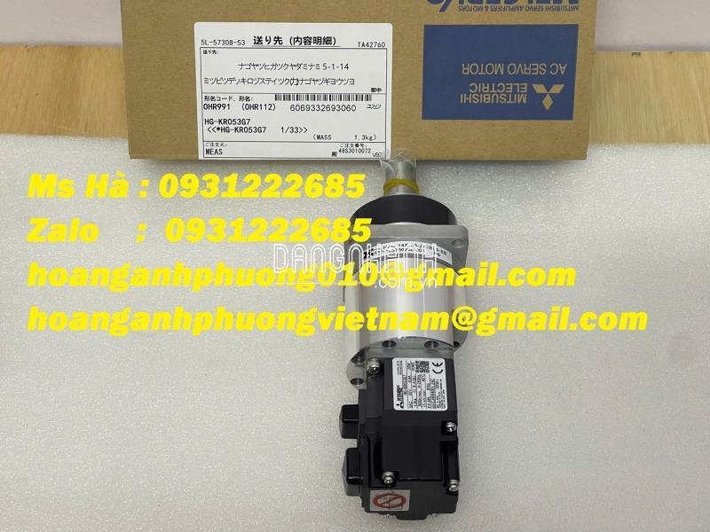 Servo 50W Mitsubishi HG-KR053G7 động cơ giá tốt - bán toàn quốc 
