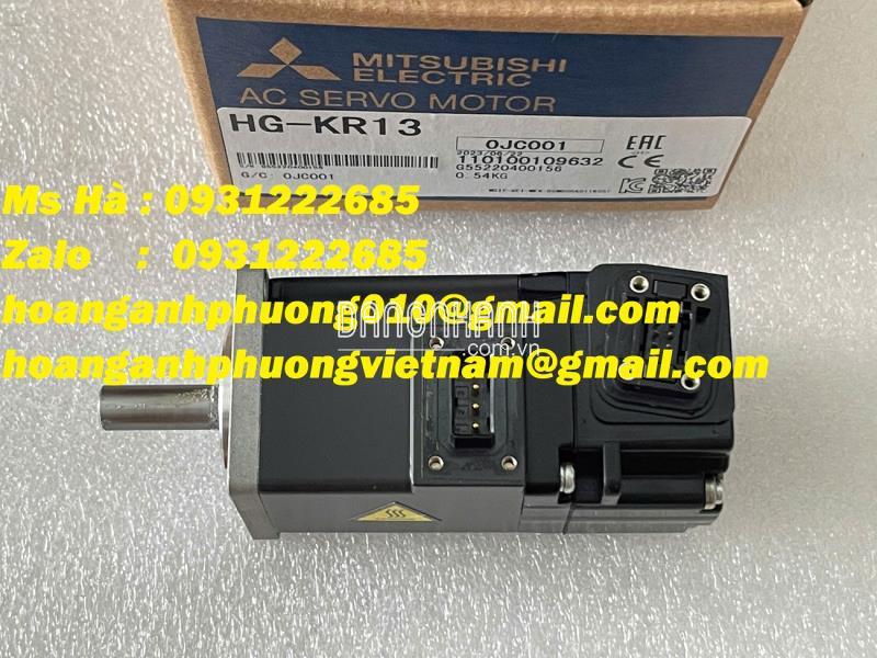 Mitsubishi HG-KR13 servo motor 100W chính hiệu hàng mới 