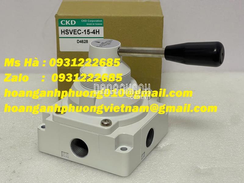 Van chuyển mạch HSVEC-15-4H CKD - thiết bị khí nén 