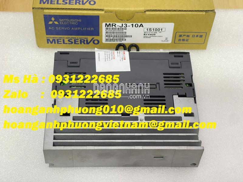 MR-J3-10A mitsubishi - Bộ điều khiển servo 100W - dòng J3 series
