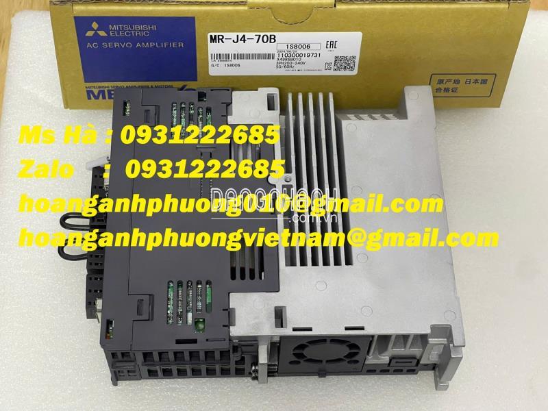 Mitsubishi MR-J4-70B bộ điều khiển - giao hàng miễn phí 