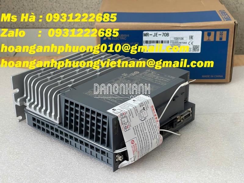 Bộ điều khiển dòng JE series MR-JE-70B mitsubishi 