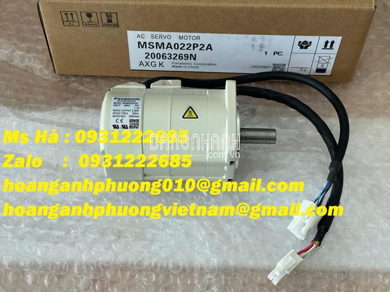 MSMA022P2A - Chuyên cung cấp servo- driver Panasonic hàng mới 