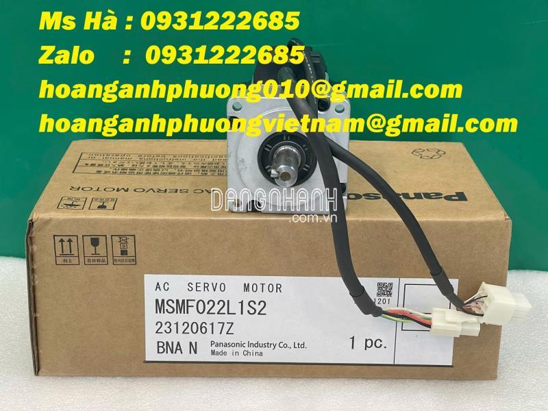 Panasonic MSMF022L1S2 động cơ sẹc vô - giải pháp chính xác 