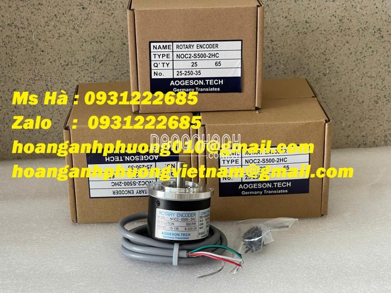 Bán encoder Aogeson 500P/R giá tốt trên thị trường NOC2-S500-2HC 