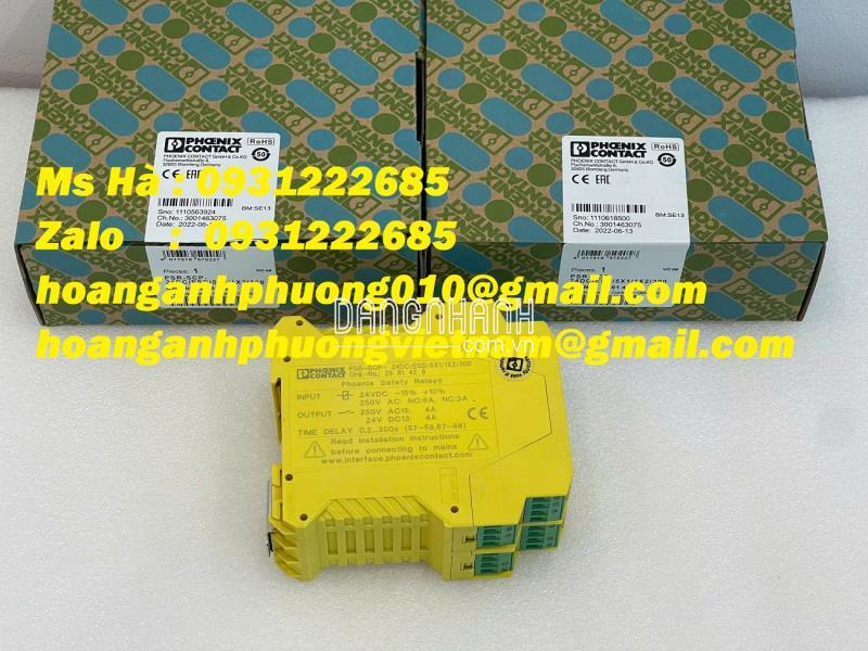 Rờ le an toàn PSR-SCP-24DC/ESD/5X1/1X2/300 Phoenix contact
