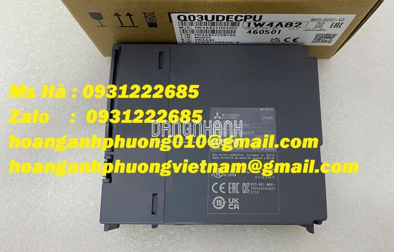 Bộ xử lý CPU hiệu suất cao dòng Mitsubishi Q03UDECPU 