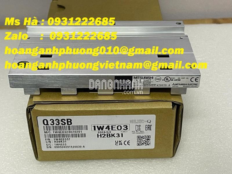 Khối chân đế Q33SB mitsubishi - PLC hàng nhập mới 