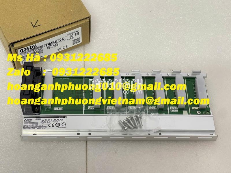 Khối đế I/O PLC mitsubishi Q35DB bảo hành 12 tháng - giá rẻ 