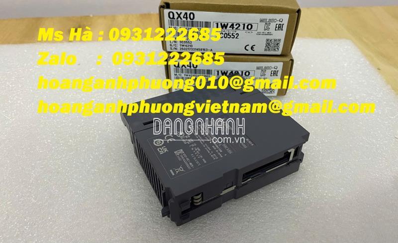 QX40 | Mô đun ngõ vào mitsubishi 24VDC | bán chuyên mitsubishi