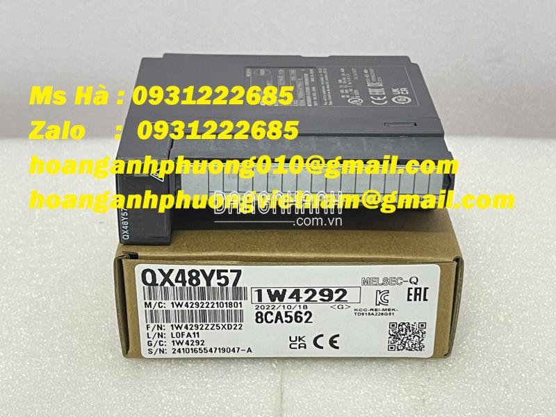 Mitsubishi QX48Y57 mô đun I/O chính hãng - mô đun điều khiển 