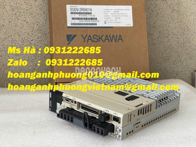 Lựa chọn hàng đầu dòng servo Yaskawa SGDV-2R8A01A 