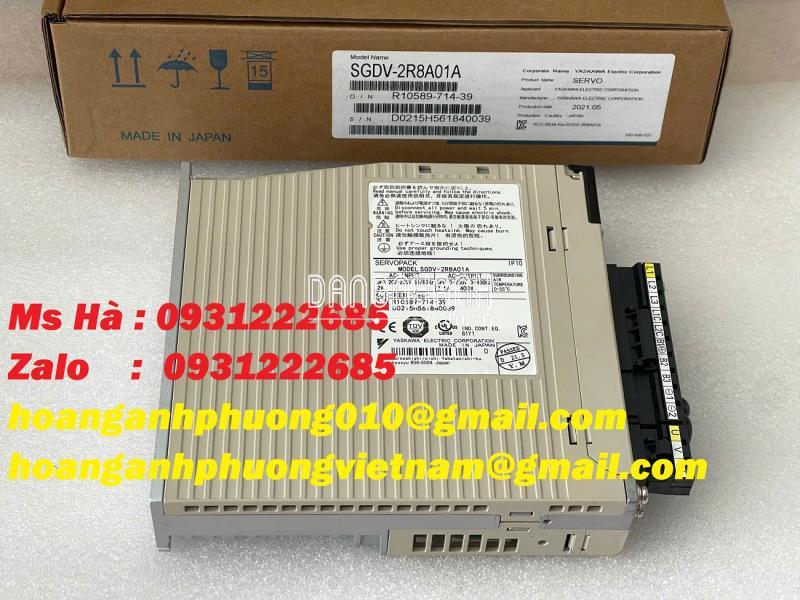 Lựa chọn hàng đầu dòng servo Yaskawa SGDV-2R8A01A 