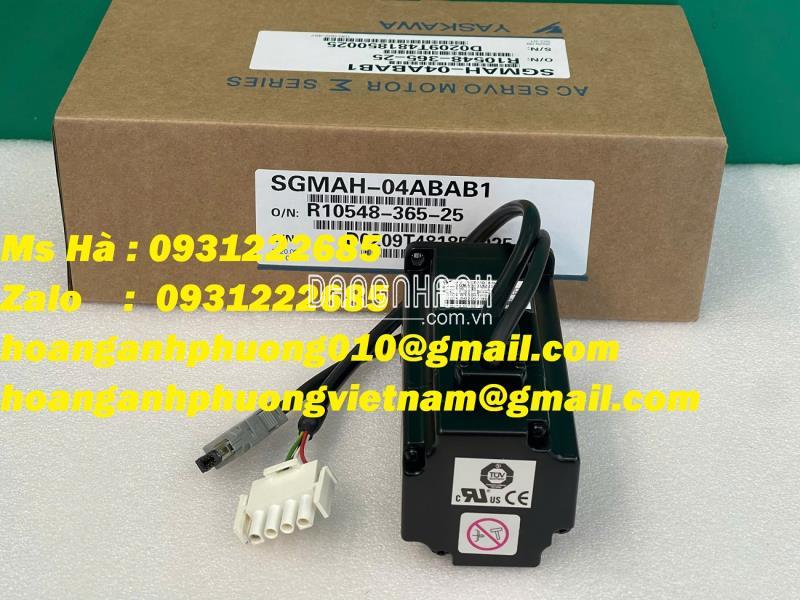 Độ chính xác cao - Động cơ sẹc vô Yaskawa SGMAH-04ABAB1 