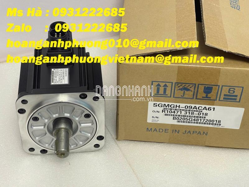 Motor điều khiển chính xác SGMGH-09ACA61 yaskawa 850W