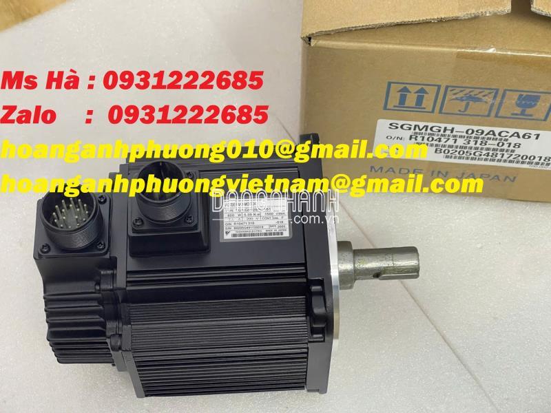 Motor điều khiển chính xác SGMGH-09ACA61 yaskawa 850W