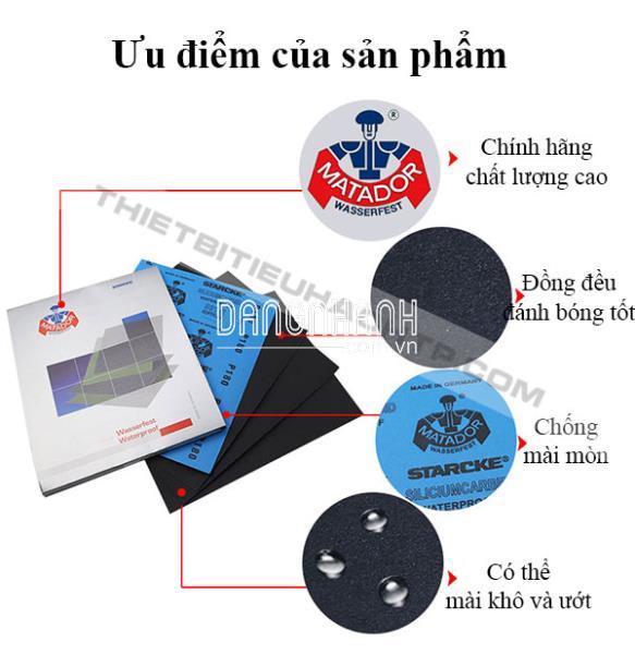 GIẤY NHÁM ĐỨC MATADOR
