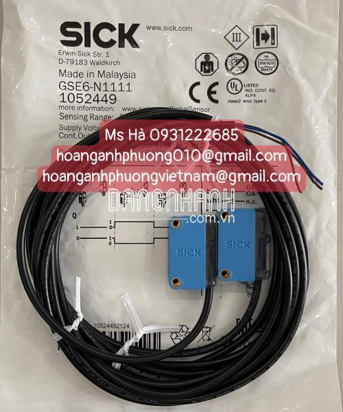 Photoelectric sensor GSE6-N1111 sick - giao hàng toàn quốc 