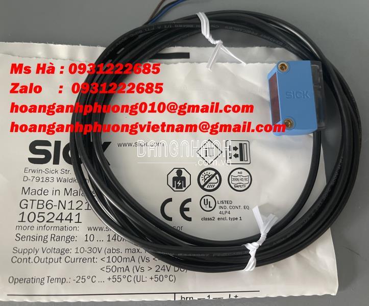 Dòng cảm biến Sick GTB6-N1211 - cảm biến quang điện giá tốt 