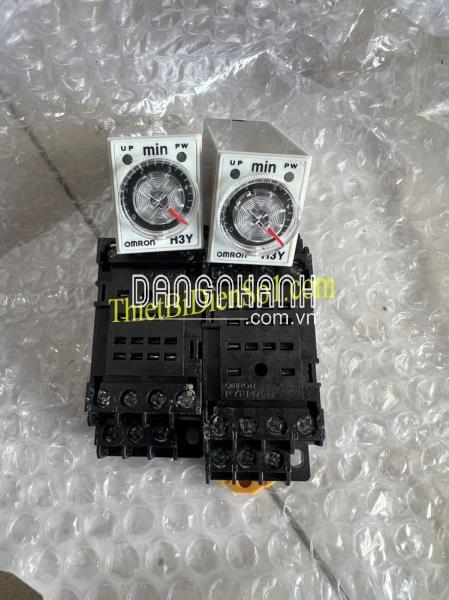 Timer Omron H3Y-4 AC200-230 5M -Cty Thiết Bị Điện Số 1
