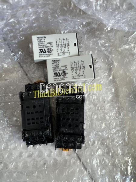 Timer Omron H3Y-4 AC200-230 5M -Cty Thiết Bị Điện Số 1