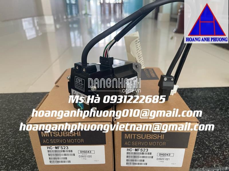 Mitsubishi HC-MFS23 động cơ tích hợp encoder độ phân giải cao 200W