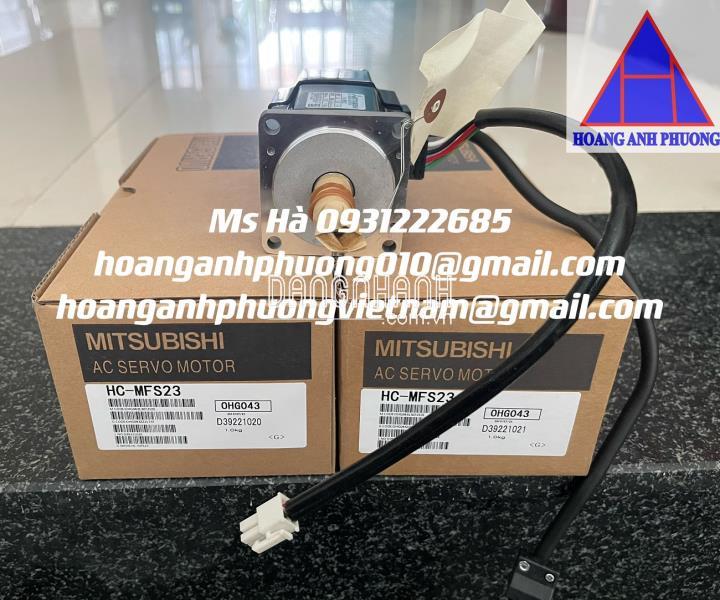 Mitsubishi HC-MFS23 động cơ tích hợp encoder độ phân giải cao 200W