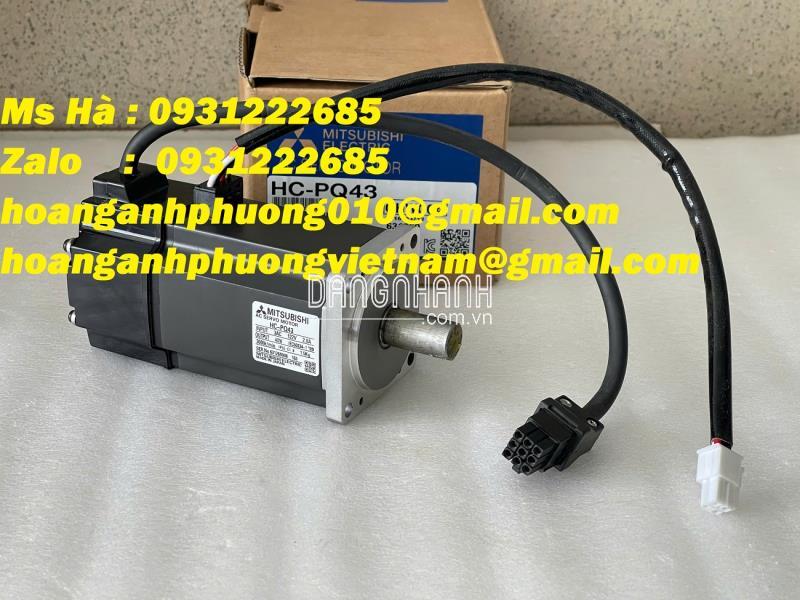 Cung cấp vật tư Điện tự động hóa - servo motor HC-PQ43 mitsubishi 