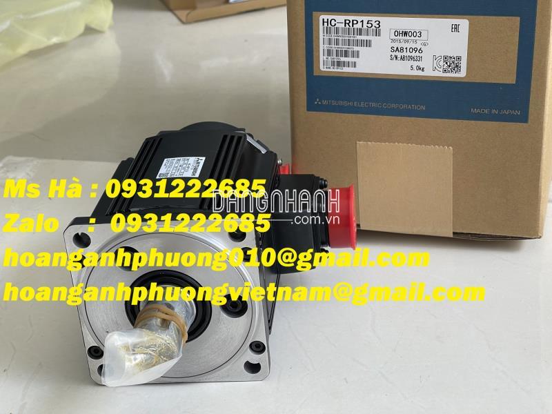 Động cơ HC-RP153 mitsubishi xuất xứ Nhật - chính hãng 