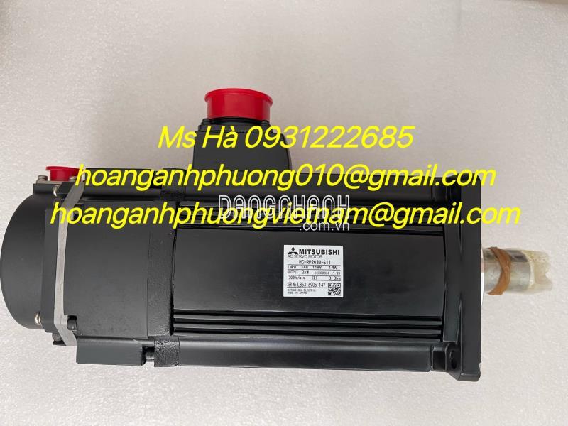 Motor 2kW mitsubishi HC-RP203B-S11 bán tại Hoàng Anh Phương 