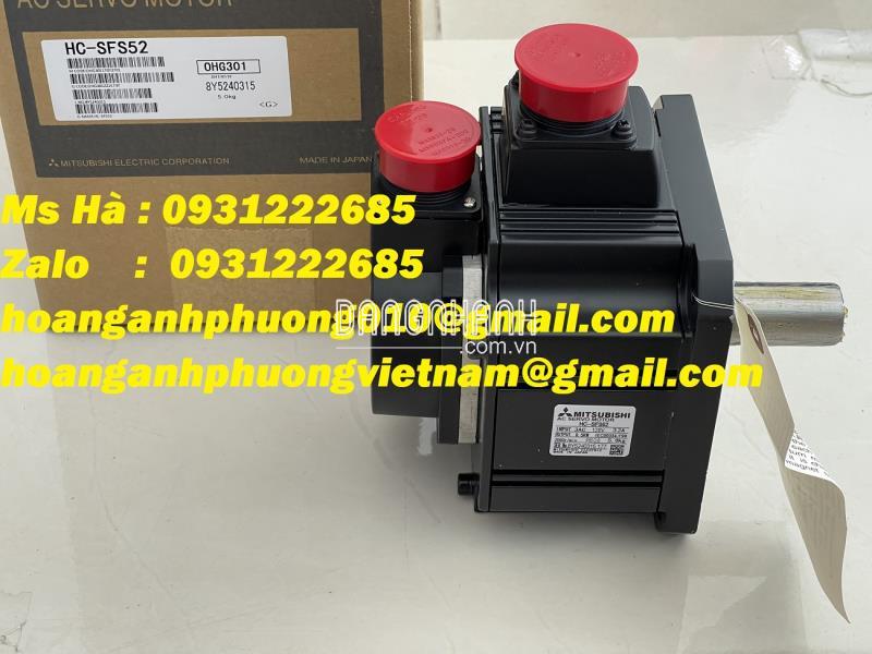 Động cơ 0.5kW hãng mitsubishi HC-SFS52 - Hoàng Anh Phương 