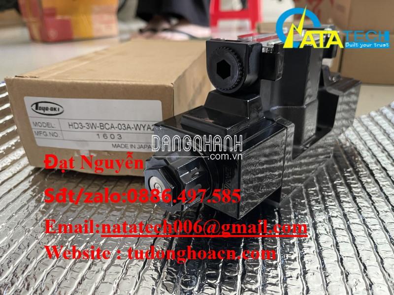 HD3-3W-BCA-03A-WYA2 bộ van thủy lực Toyo-oki nhập khẩu mẫu mới 