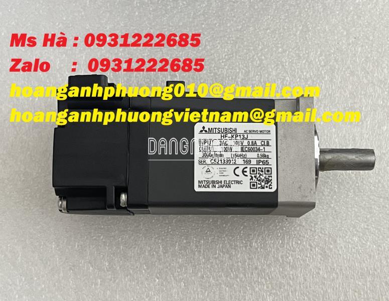 Nhập khẩu - Động cơ 100W mitsubishi electric HF-KP13J 