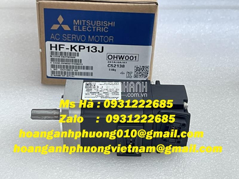 Nhập khẩu - Động cơ 100W mitsubishi electric HF-KP13J 