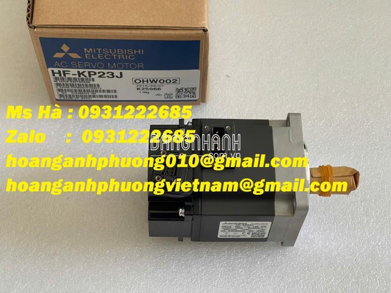 Miễn phí giao hàng - Động cơ sẹc vô 200W HF-KP23J mitsubishi 
