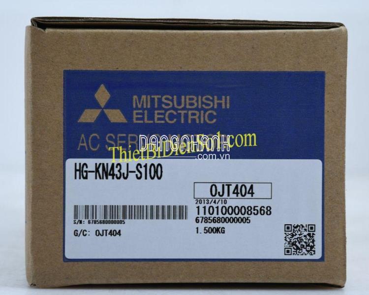Servo motor Mitsubishi HG-KN43J-S100 -Cty Thiết Bị Điện Số 1