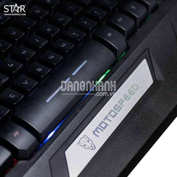 Bàn Phím Giả Cơ Motospeed K90L Led Gaming (Đen)