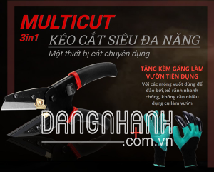 KDN-RONAN - Cắt Cả Thế Giới Với Kéo Cắt Đa Năng Nhập Khẩu Chính Hãng Ronan 3IN1 ( Kéo Đa Năng )
