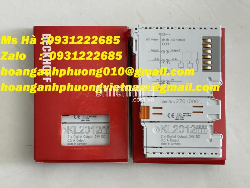 Module 24VDC beckhoff KL2012 nhập giá ưu đãi giành cho khách hàng 